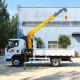Factory Price hydraulic boom lift mini truck-mounted crane price