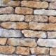 Quartzite Random Loose Stacked Stone Brick Style Brown Color Skidproof