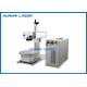 30W Fiber Laser Marking Machine High Efficiency With D300Mm Rotating Table