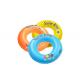 Custom plastic PVC inflatable baby donut neck swim ring for advertising