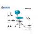 Dia 450mm ISO14001 Laboratory Stool Chair With Adjustable Backrest