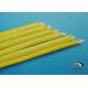 Yellow Black Red Natural Color Acrylic Resin Fiberglass Braided Sleeving / Eco-friendly Insulating Sleeves