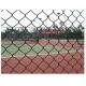 PVC Coated Low Carbon Steel Wire Chain Link Fence Mesh