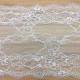 20 cm Underwear Strench Lace Border Eyelash lace edge with ivory black color in stock
