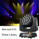 RGBW 4in1 19 x15W Bee Eye K10 Zoom Wash LED Moving Head Light for Event Concert