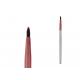White Long Wooden Handle Lip Liner Brush Liner Makeup Brush With Synthetic Hair