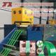 9-32mm Customized Green Embossing PET Straps 4output Making Machine With GUOMAO Motor And Automatic PLC Control