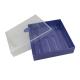 Custom Purple Perfume Gift Box Printing With Transparent Vinyl Lid