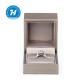 Velvet Fabric Luxury Gift Packaging Boxes , Personalised Wedding Ring Box