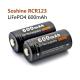 Soshine 3.2V LiFePO4 RCR123 / 16340 rechargeable battery with protection
