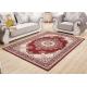 Comfortable Red Persian Carpet For Houseware OEM / ODM Acceptable