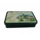 Custom Colored Vintage Tin Box 190*125*38hmm Environmentally Friendly