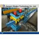 3KW Hydraulic Power Metal Roofing Ridge Caps Roll Forming Machine with Cutting Device