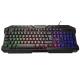 19 Key No Punch+tri Color Backlight Esports Grade Response black Matte Top Cover Keyboards Mouse Combos With Colorful Floating Key Positions