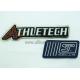Custom PVC badges rubber 3d patch logo embossed rubber patch for apparel