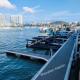 Anti Skid Floating Pontoon Dock / Private Water Floating Platform Floating Dock