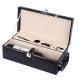 Luxury Custom Leather Wooden Wine Gift Box / Gift Boxes For Wine Glasses