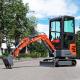 Customizable Hydraulic Mini Excavator For Farm Use 1.2ton Easy To Operate