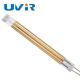 UVIR Medium Wave Infrared Lamp , CE ROHS Quartz Tube Infrared Heaters