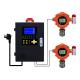 16 Zone Gas Alarm Control Panel Industry Combustible And Toxic Gas Detector