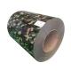 0.12mm Prepainted PPGL Steel Coil Ral Color Coated Galvanized Sheet