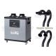 Biological Equipment / Medical Portable Fume Extractors with Double Ducts Diameters 75mm
