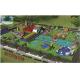 Custom Color Outdoor Recreation Inflatable Water Park For Adults