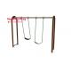 Durable Swing Set Hardware Metal Framed Customized Color Easy Maintain
