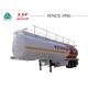 46000L 5182 Aluminum Alloy Tanker Semi Trailer For Fuel Transportation