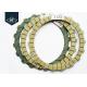 Green Motorcycle Clutch Plate Rubber Cork T125 N125 2.55 Mm Thickness