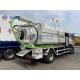 Foton High Pressure Vacuum sludge suction truck 10M3 12M3