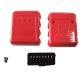 OBD2 Folded Male With OBD2 Car Label Red Shell
