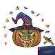 Halloween Unique Shaped Game Jigsaw Puzzle CMYK Printing 200 Piece