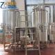 300l / 500l Sudhaus 2 Vessel Brewing System , PLC / DCS Beer Production Equipment