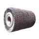 12 Inch OD Multi-Layer Twisted Wire Roller Brush for Fast Rust Removal