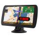 800X480px 500nits 9 Inch Truck Sat Nav , 1.5A Car Navigation Systems With Backup Camera