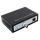 10/100Mbps EOC Converter With POE IP , Ethernet Over Coaxial Extender 300m For IP Camera