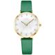 32mm Small Dial Women'S Quartz Watch Fashion Multicolor Leather Strap For Matching