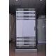 Customized Square Glass Shower Cabin  Comfortable Shower Units,black  900*900*2150mm