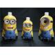 Three Type Cartoon Shampoo Bottle Minion Dave Talking Action Figure For Collection