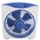 12V 12 Inch Square Indoor Box Fan Energy Conservation With 60 Minutes Timer