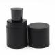 Black Leather Cardboard Tube Gift Box For Refined Oil Perfume 30ml 50ml 100ml