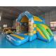 Commercial Kids Inflatable Jumping Castle With Slide Farm Theme Inflatable Bouncy House Combo For Outdoor Indoor