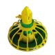 Chicken Coop Pvc Pipe Feeder Pan Feeder Poultry Green Yellow