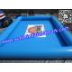 Amusing Rectangular Large Inflatable Swimming Pool for Adults