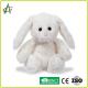 CE Custom White Bunny Stuffed Toy 10 Inches For Babies