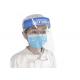 Anti - Fog Disposable Face Shield Transparant Hypoallergenic Foam Band