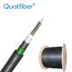 Outdoor Armored Fiber Optic Cable GYFTA53 Anti Rodent Black Color