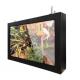Built In Speaker Wall Mounted Advertising Display 350 Cd/m2 LCD Screen Wall Mount