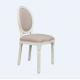 French style antique round back dining chair carved solid wood chair vintage